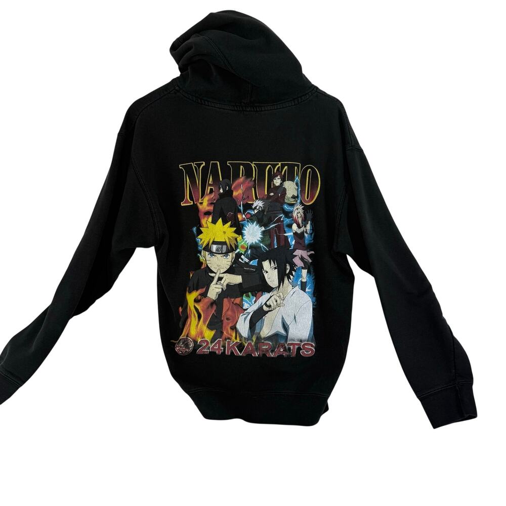 24 Karats Naruto Graphic Hoodie Medium - Picture 2 of 6